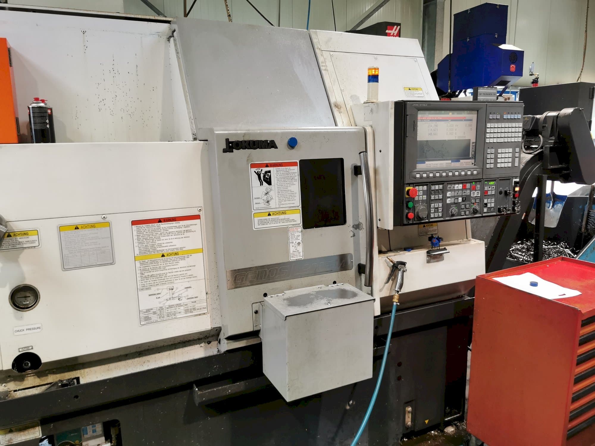 Mašīnas Okuma GENOS L200E-MY  pretskats