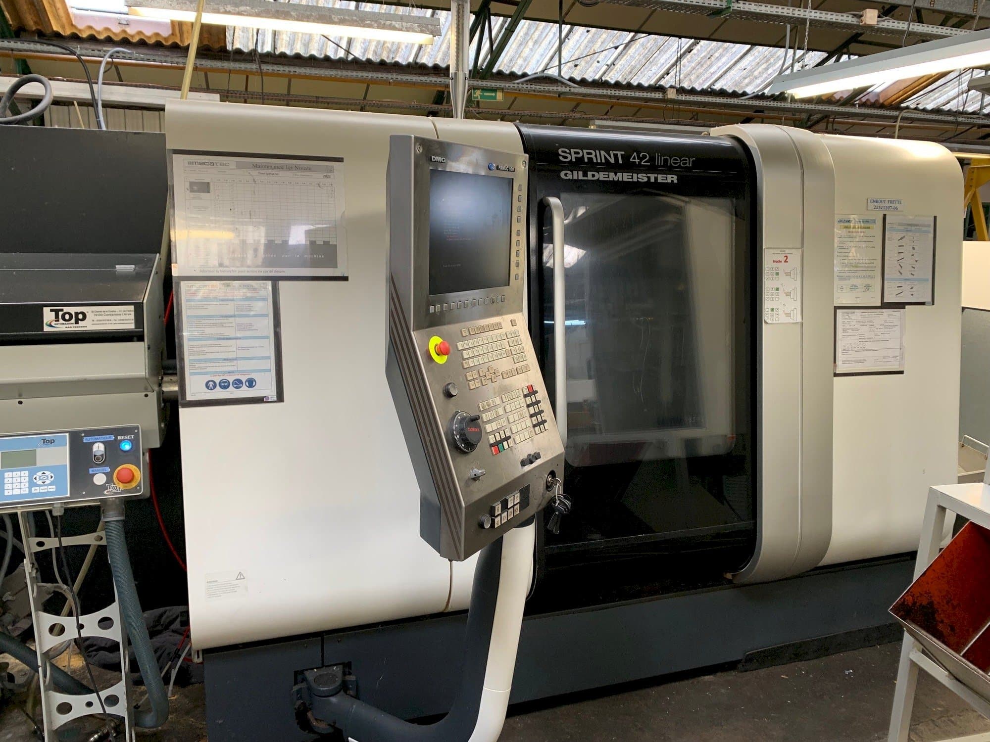 Mašīnas DMG SPRINT 42 linear pretskats
