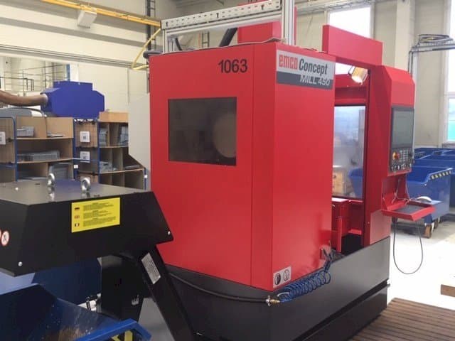 Mašīnas EMCO Concept Mill 450 pretskats