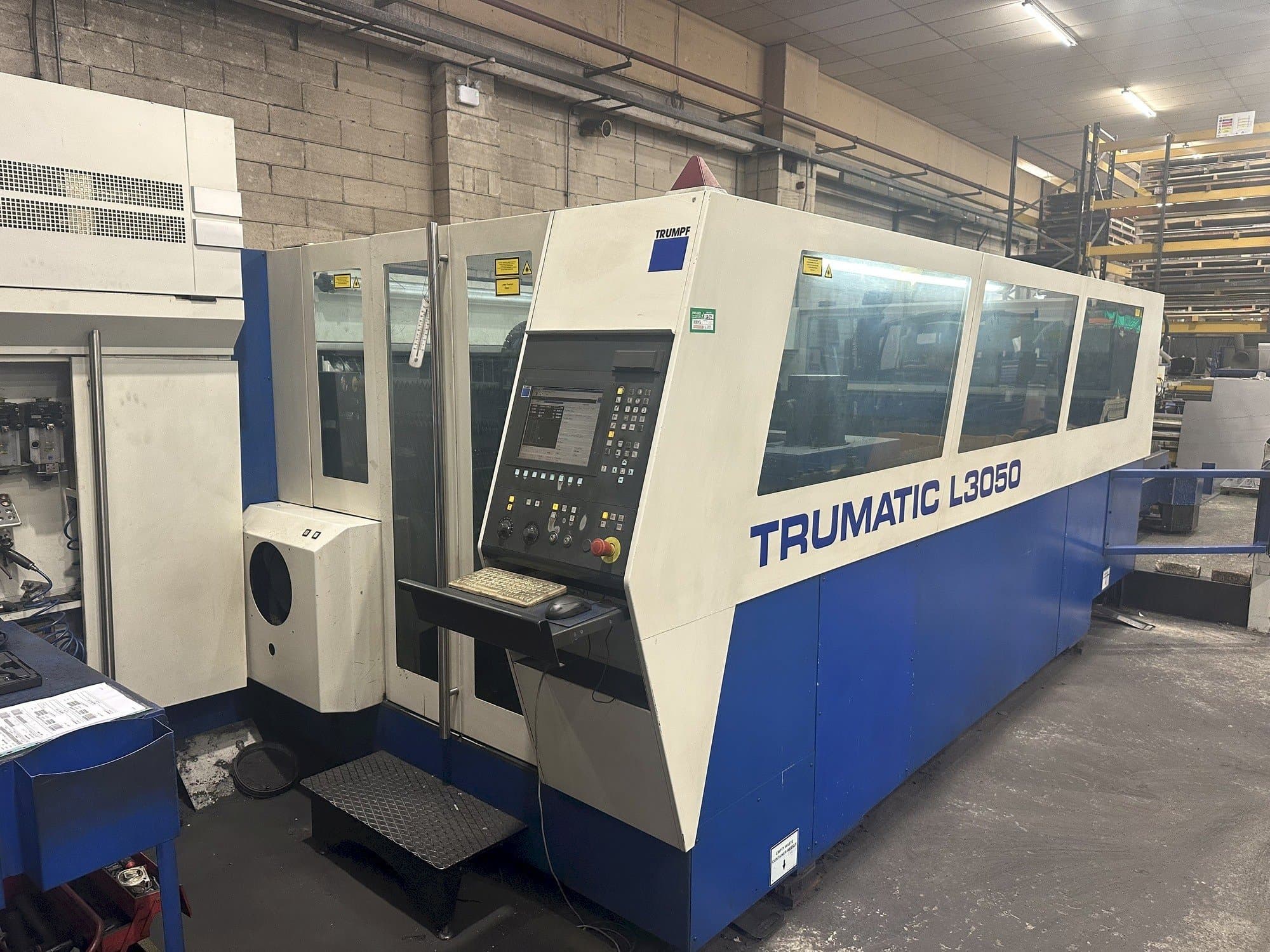 Mašīnas Trumpf Trumatic L3050 pretskats