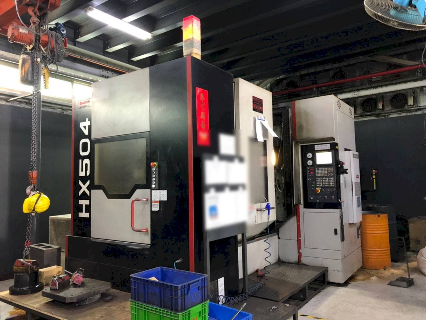 Mašīnas Quaser HX504II BP pretskats