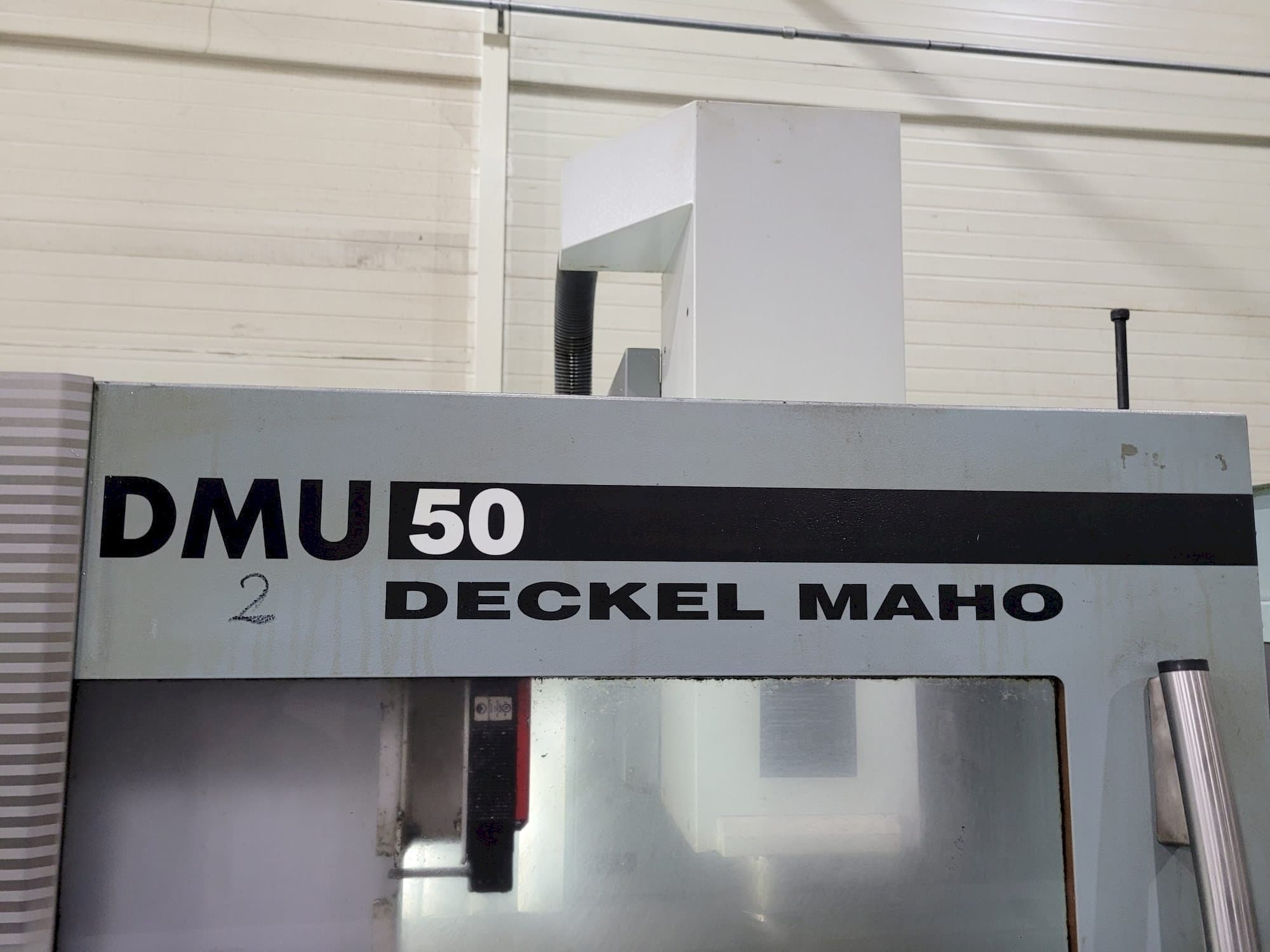 Mašīnas DECKEL MAHO DMU 50 pretskats