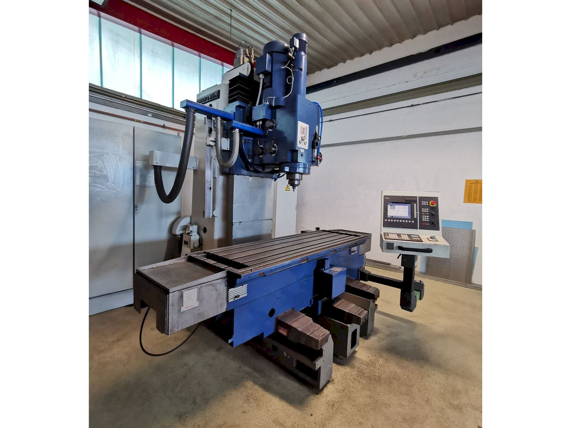 Mašīnas Droop & Rein FS 100 ke  pretskats