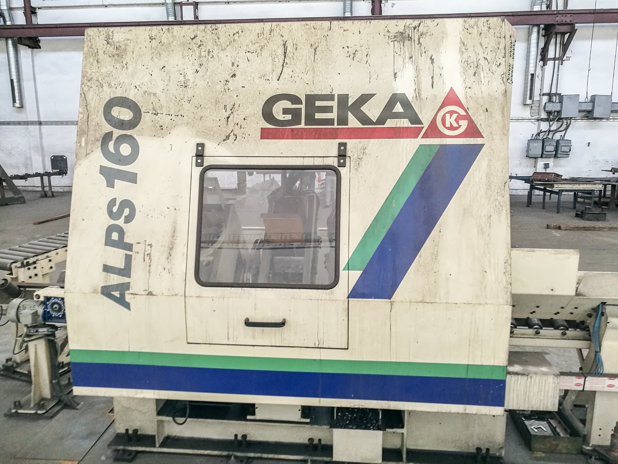 Mašīnas GEKA ALPS-150 pretskats
