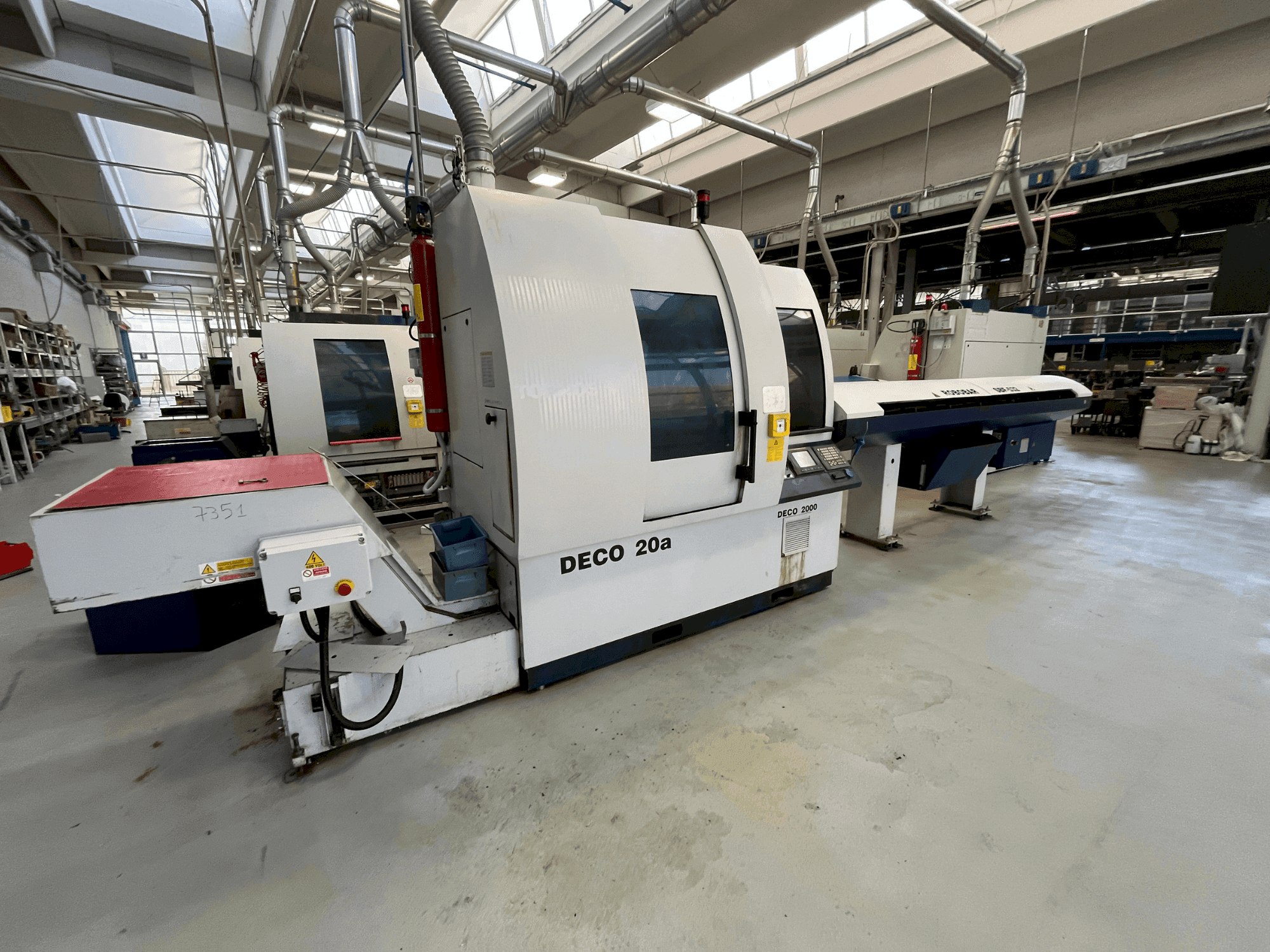 Mašīnas TORNOS DECO 20A  pretskats