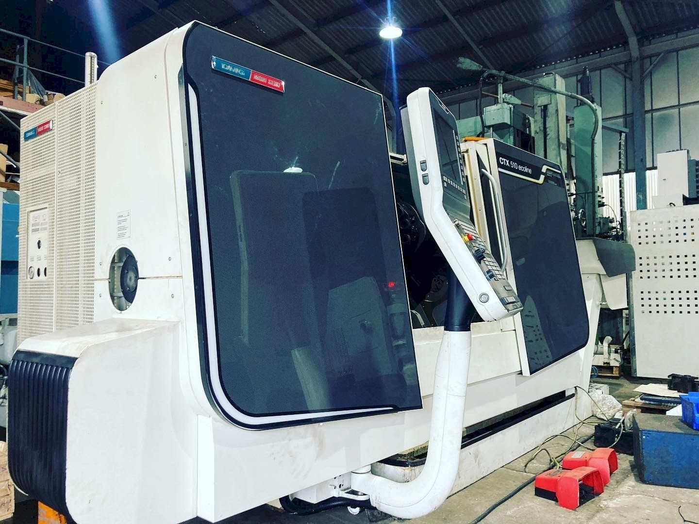 Mašīnas DMG Mori Seiki CTX 510 ECO kreisās malas skats
