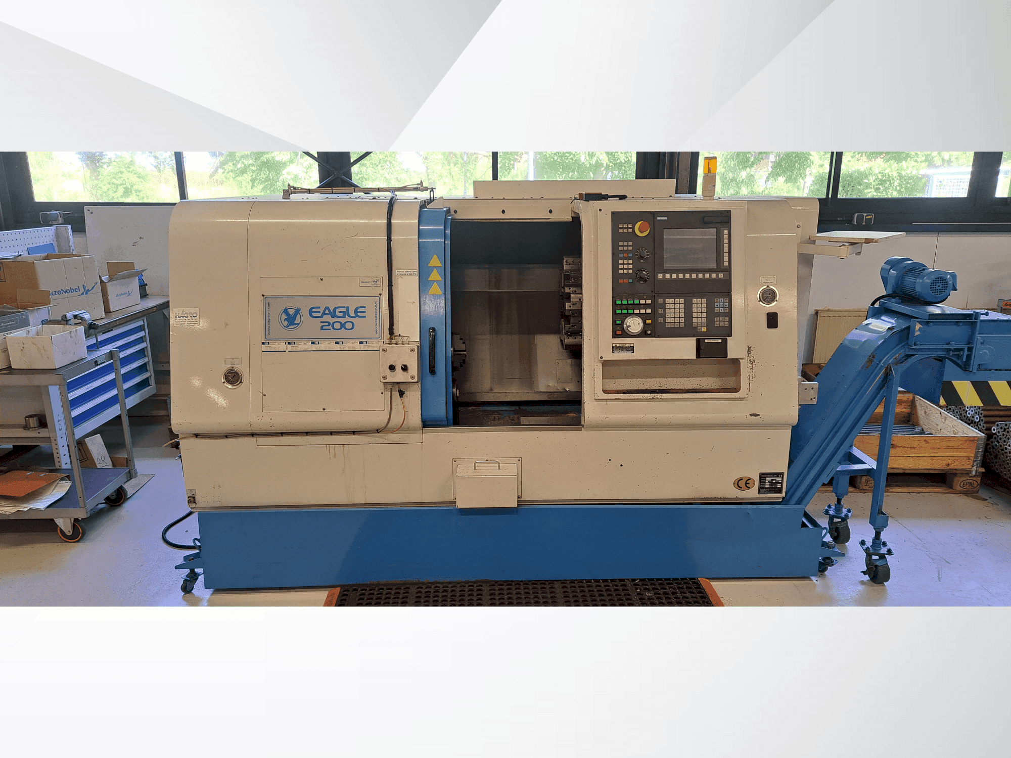 Mašīnas Dugard Eagle FCL-200HT pretskats