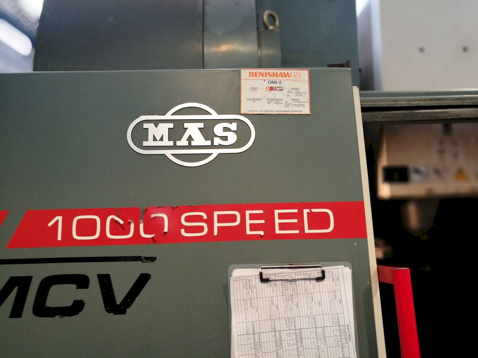 Mašīnas KOVOSVIT MAS MCV 1000 SPEED pretskats