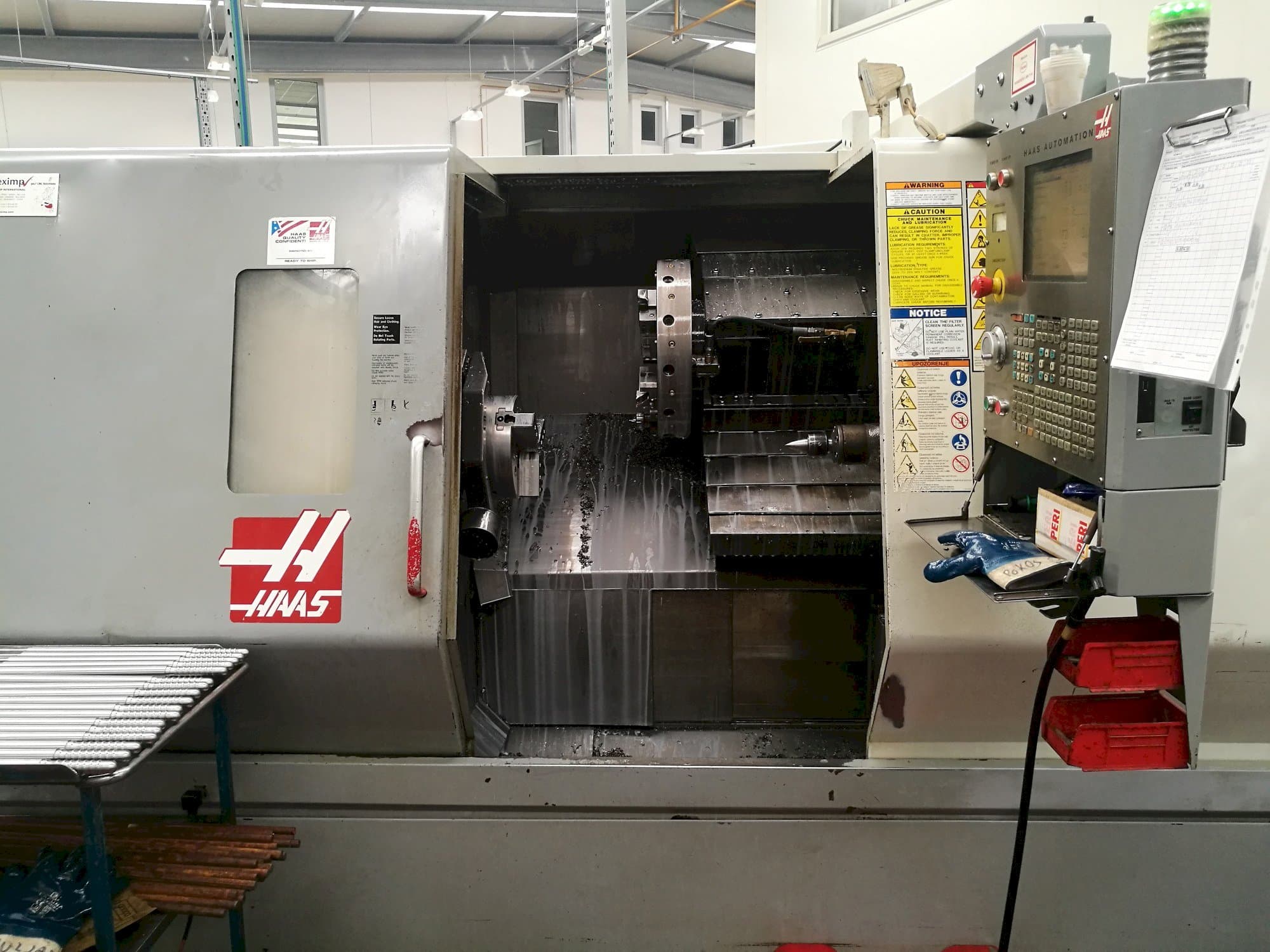 Mašīnas HAAS SL-30THE pretskats