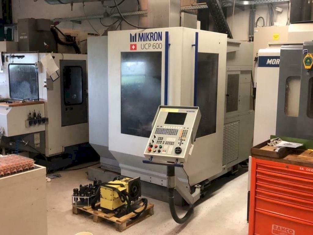 Mašīnas MIKRON UCP600 pretskats