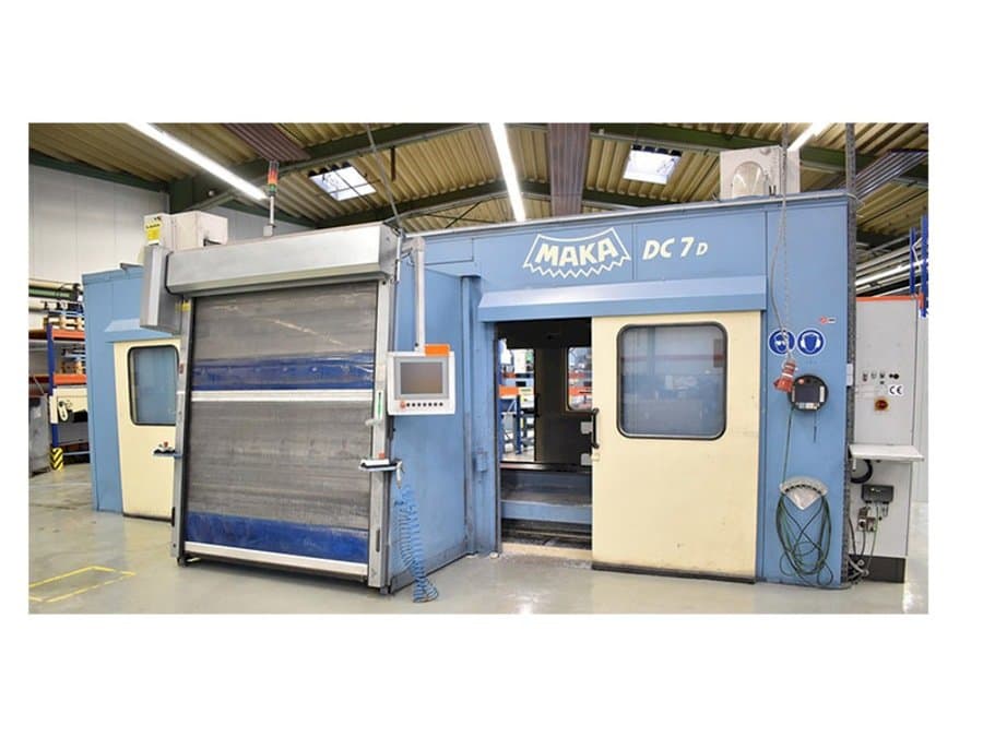 Mašīnas MAKA DC 7 D pretskats