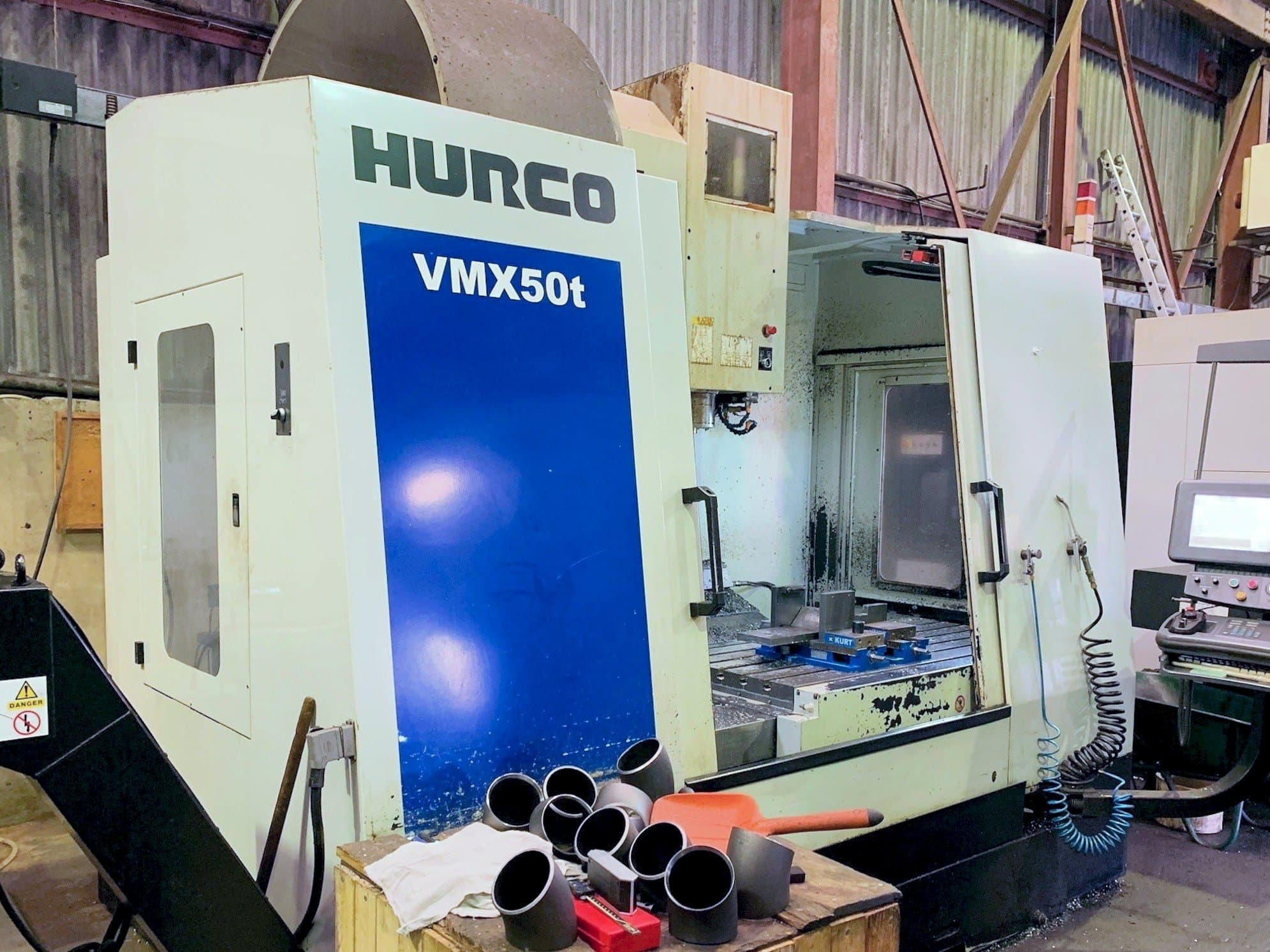 Mašīnas Hurco VMX 50T pretskats