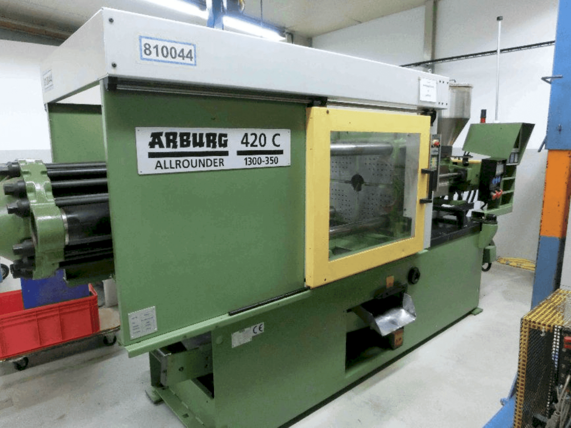 Mašīnas Arburg Allrounder 420C 1300-350 pretskats