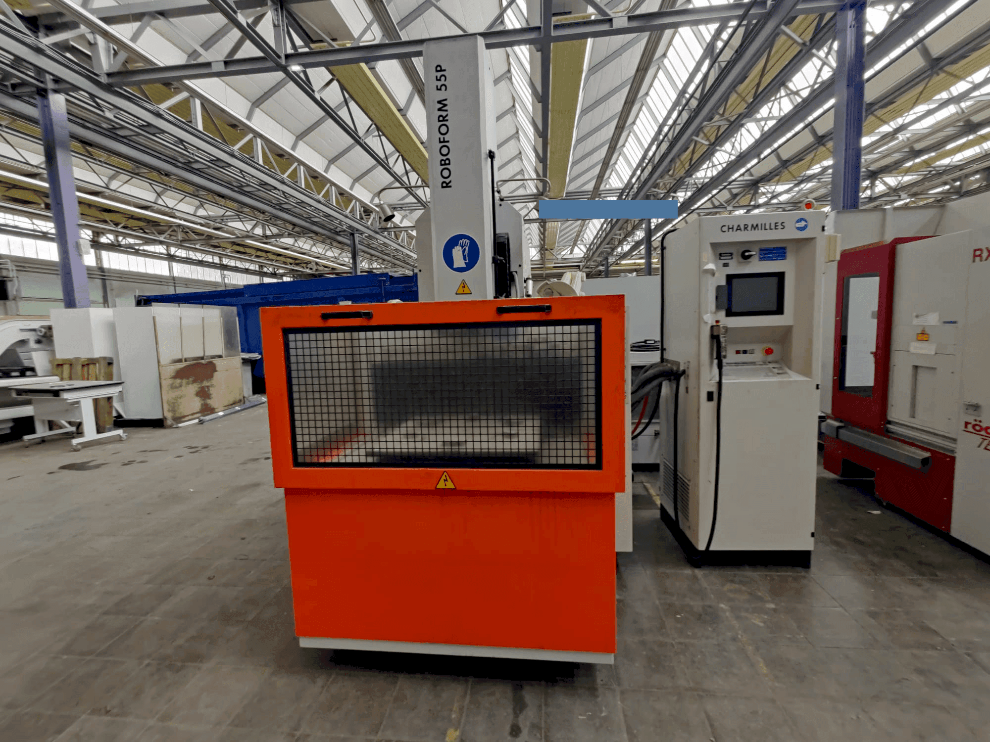 Mašīnas CHARMILLES ROBOFORM 55P pretskats