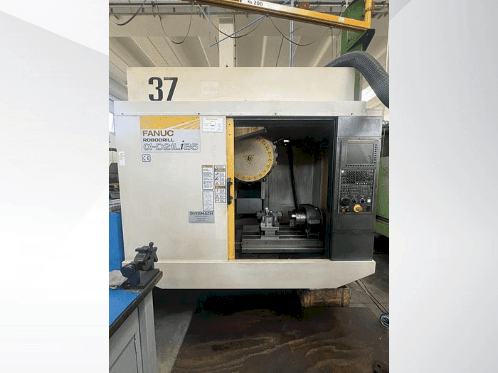 Mašīnas FANUC Robodrill α-D21LiB5 pretskats