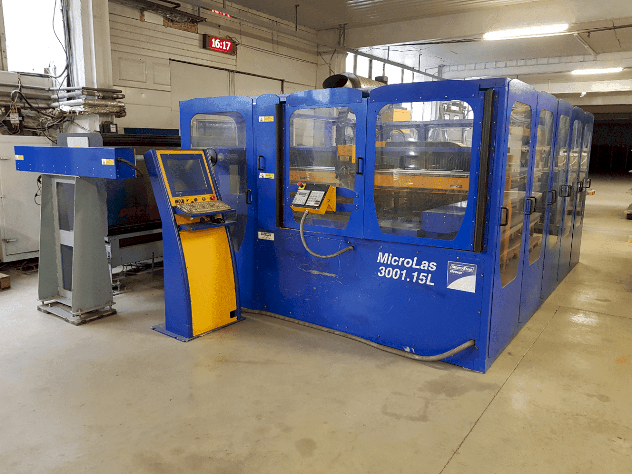 Mašīnas MicroStep MicroLas 3001.15L pretskats