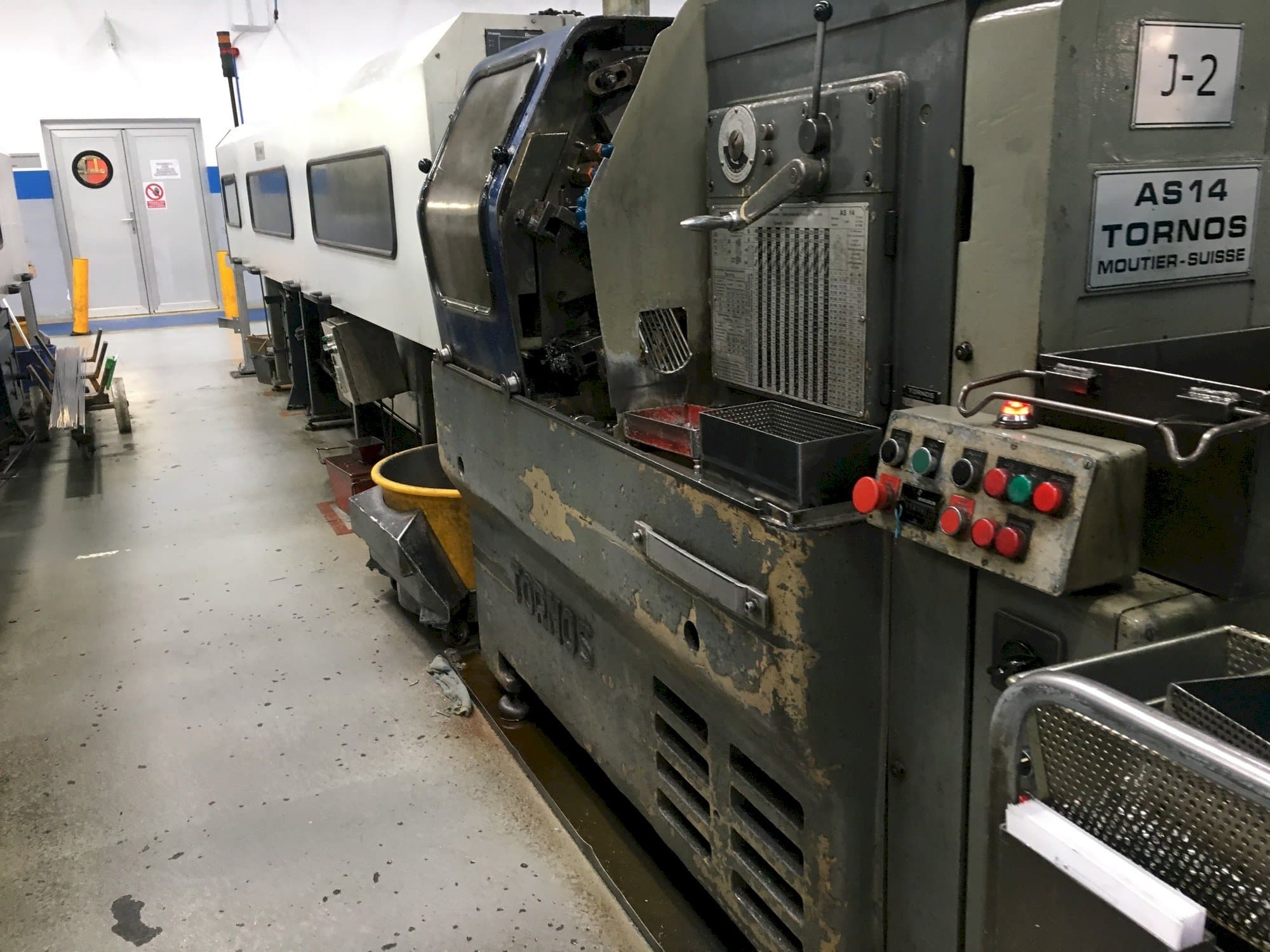 Mašīnas Tornos-Moutier Suisse AS 14 pretskats