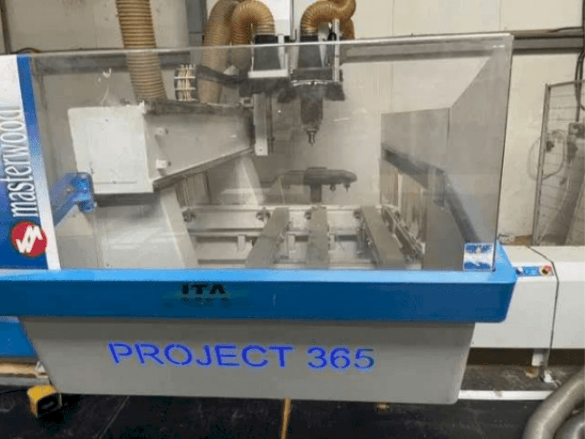 Mašīnas MASTERWOOD Project 365 pretskats