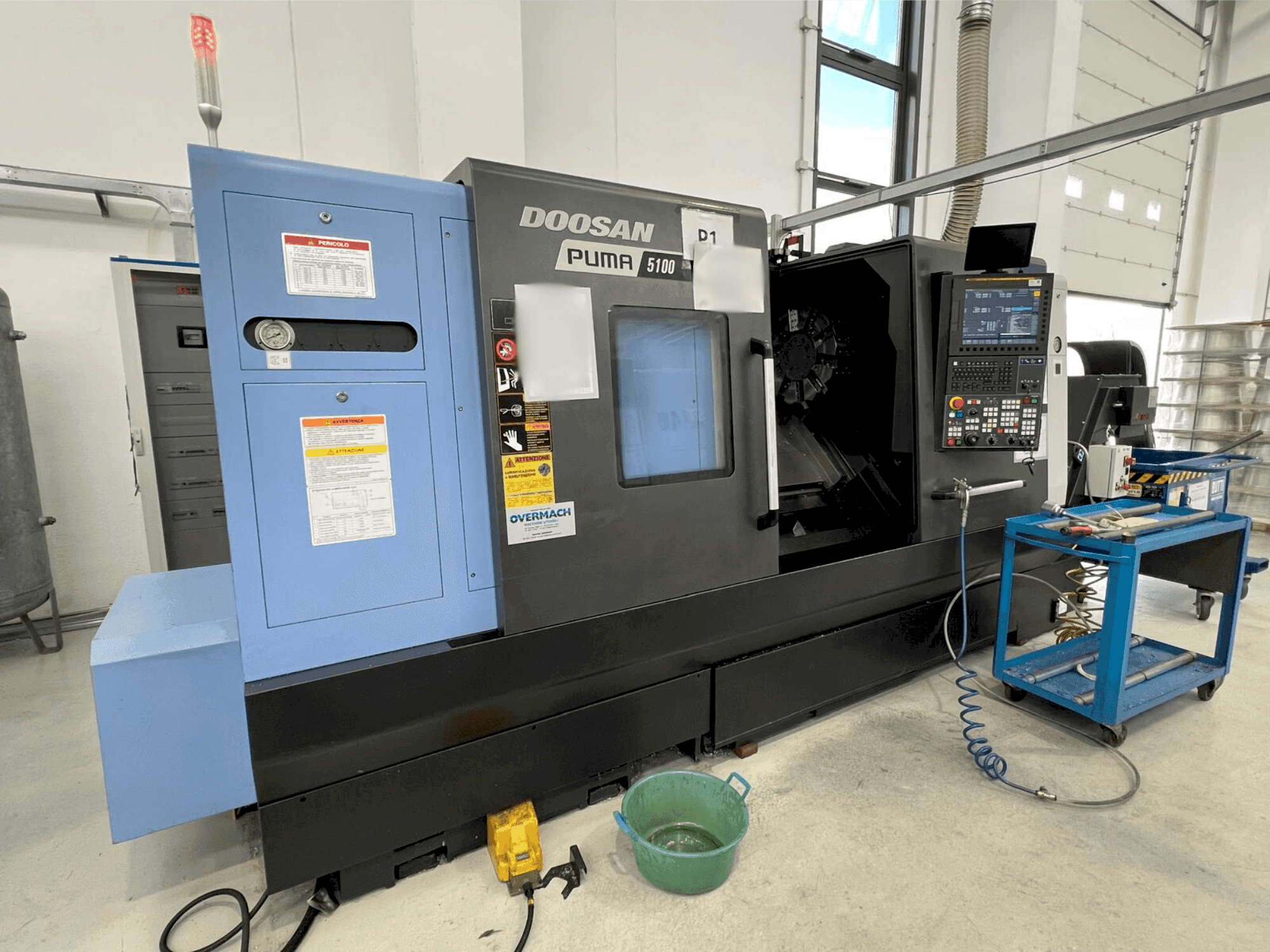 Mašīnas DOOSAN Puma 5100B pretskats