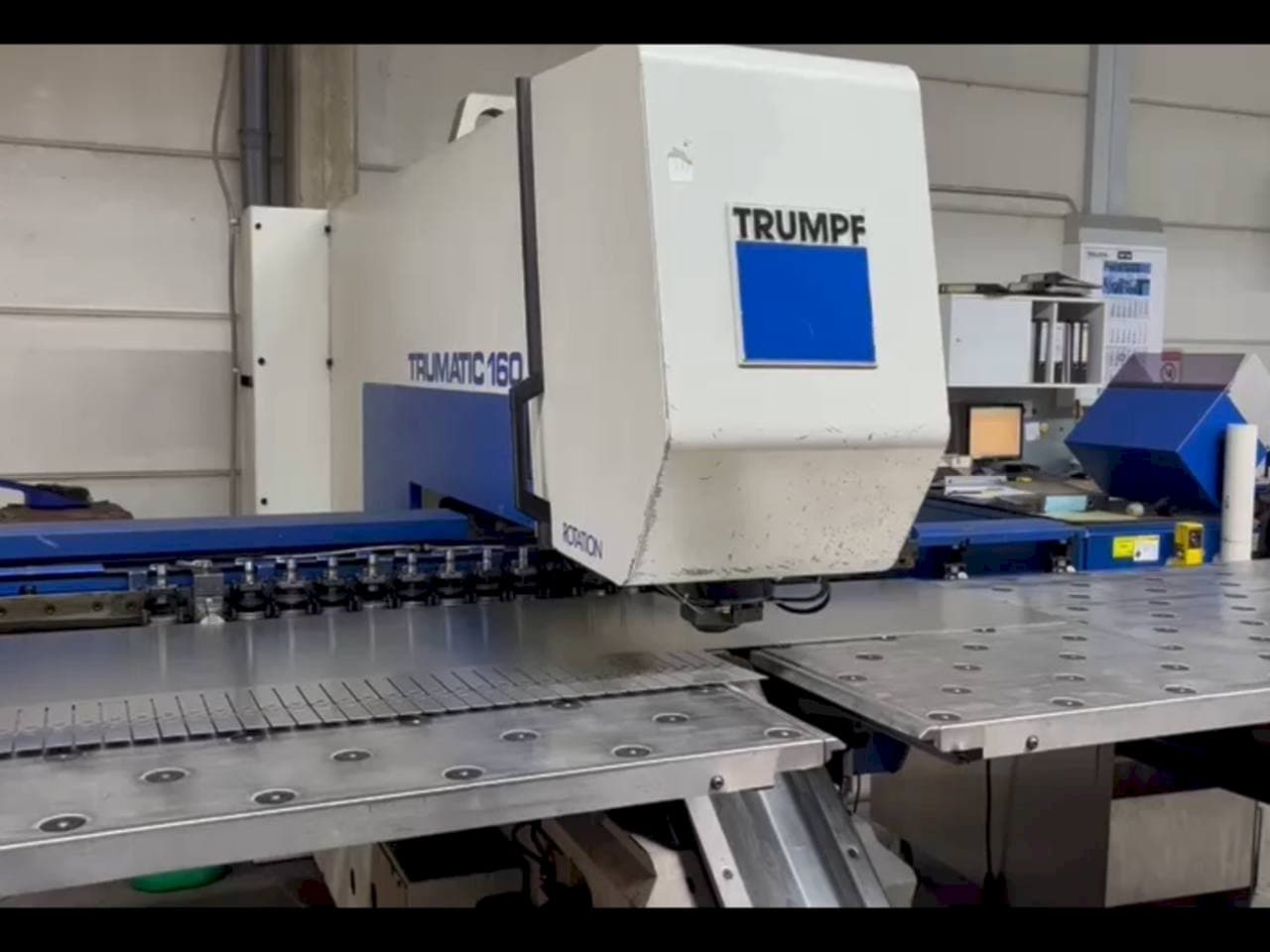 Mašīnas Trumpf Trumatic 160 pretskats