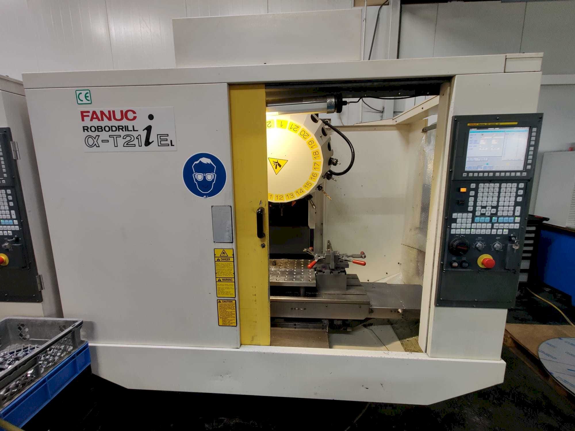 Mašīnas FANUC Robodrill α-T21iEL  pretskats