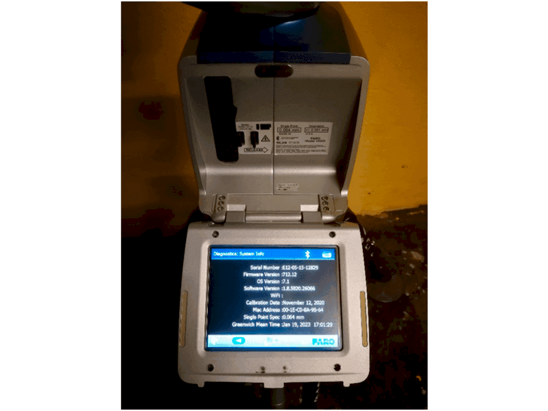 Mašīnas Faro EDGE Measuring arm  pretskats