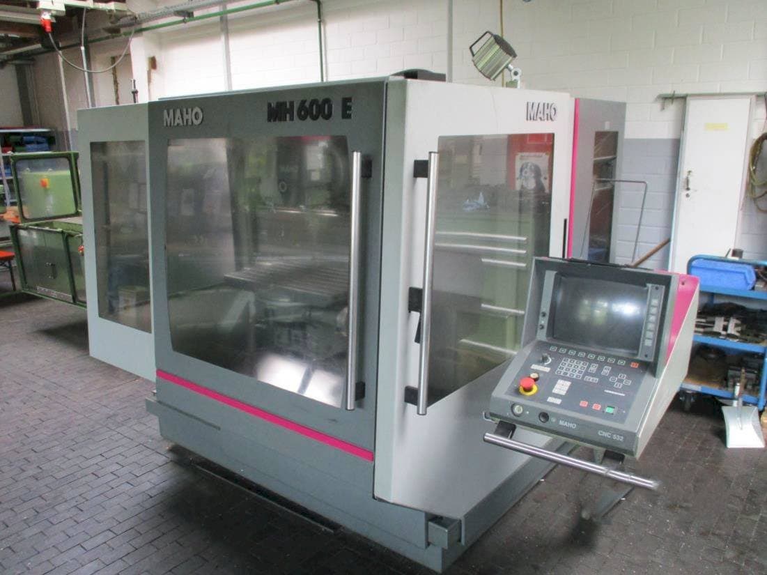 Mašīnas MAHO MAHO 600 E pretskats