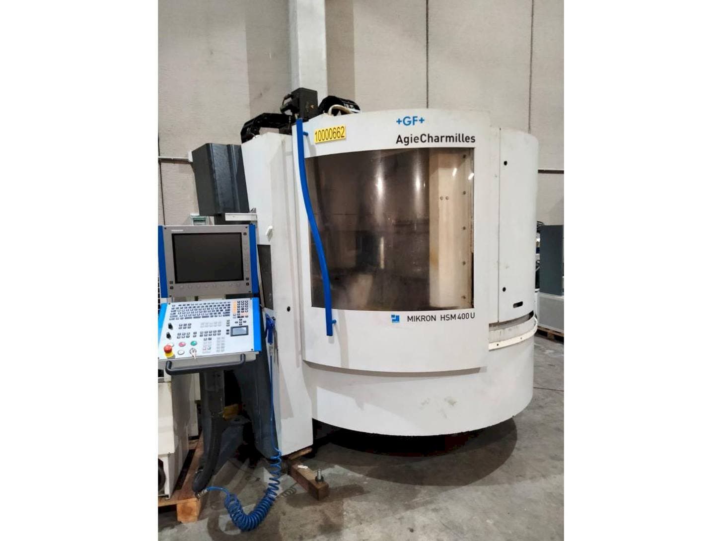 Mašīnas MIKRON HSM 400 U pretskats