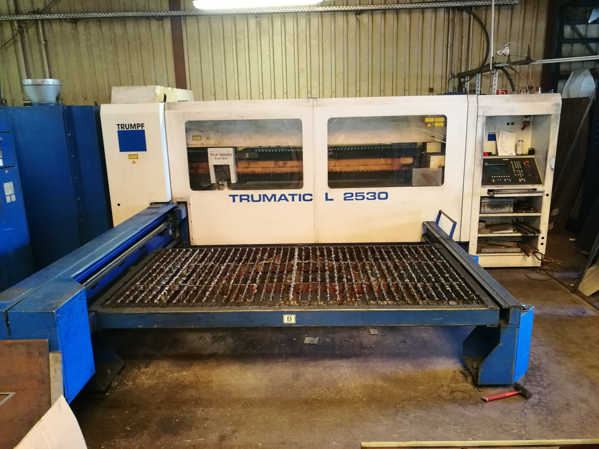 Mašīnas Trumpf Trumatic L2530 pretskats