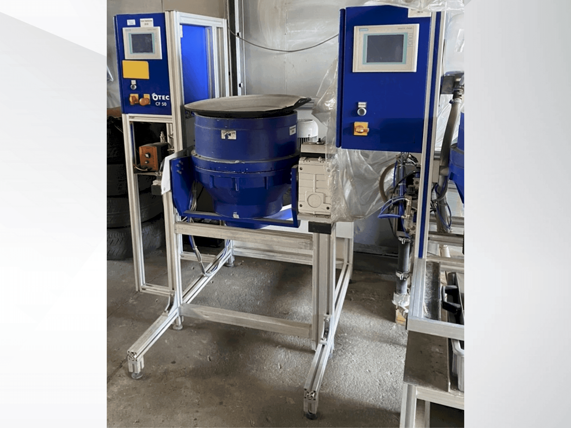 Mašīnas OTEC CF 1x50  pretskats