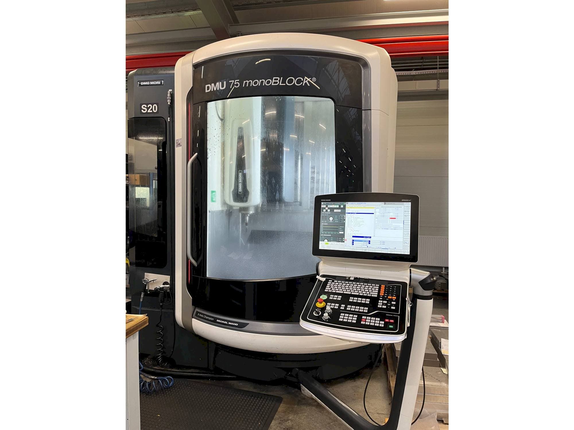 Mašīnas DMG MORI DMU 75 monoBLOCK pretskats