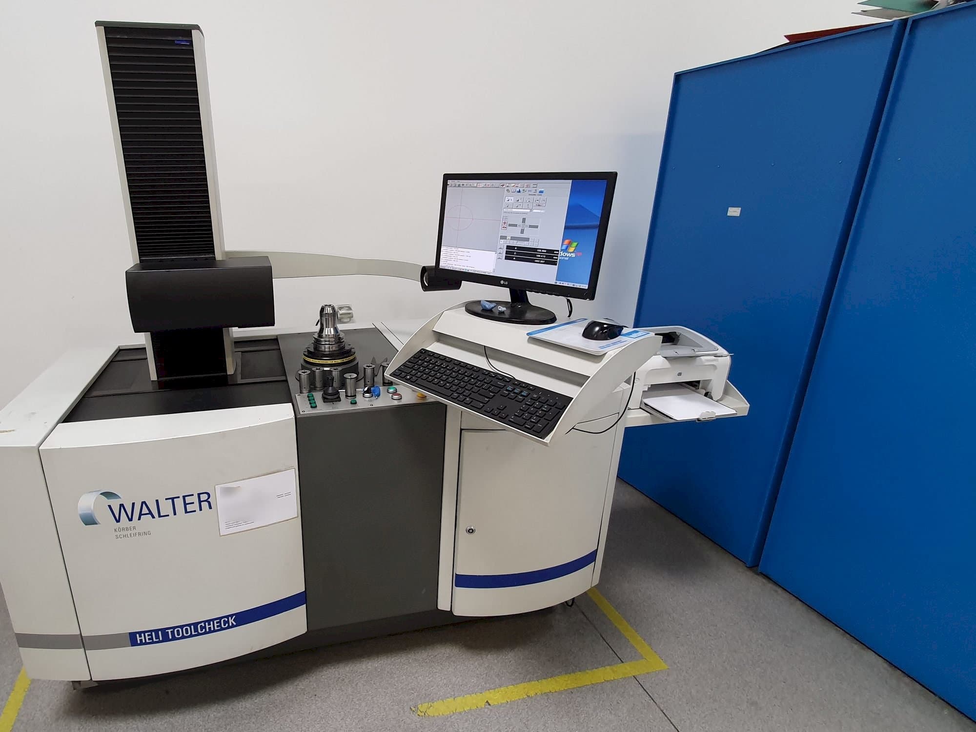 Mašīnas Walter Heli Toolcheck 3C pretskats