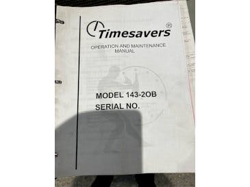 Mašīnas TIMESAVERS series 100 143-20B  pretskats
