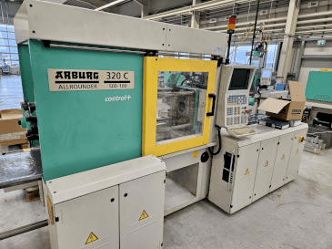 Mašīnas Arburg 320 C 500-100 + Multilift H with B-Axis  pretskats
