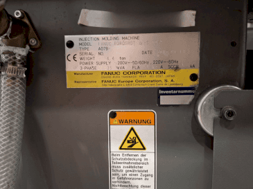 Mašīnas FANUC Roboshot S100iA  pretskats