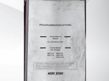Mašīnas MORI SEIKI SL-15MC pretskats