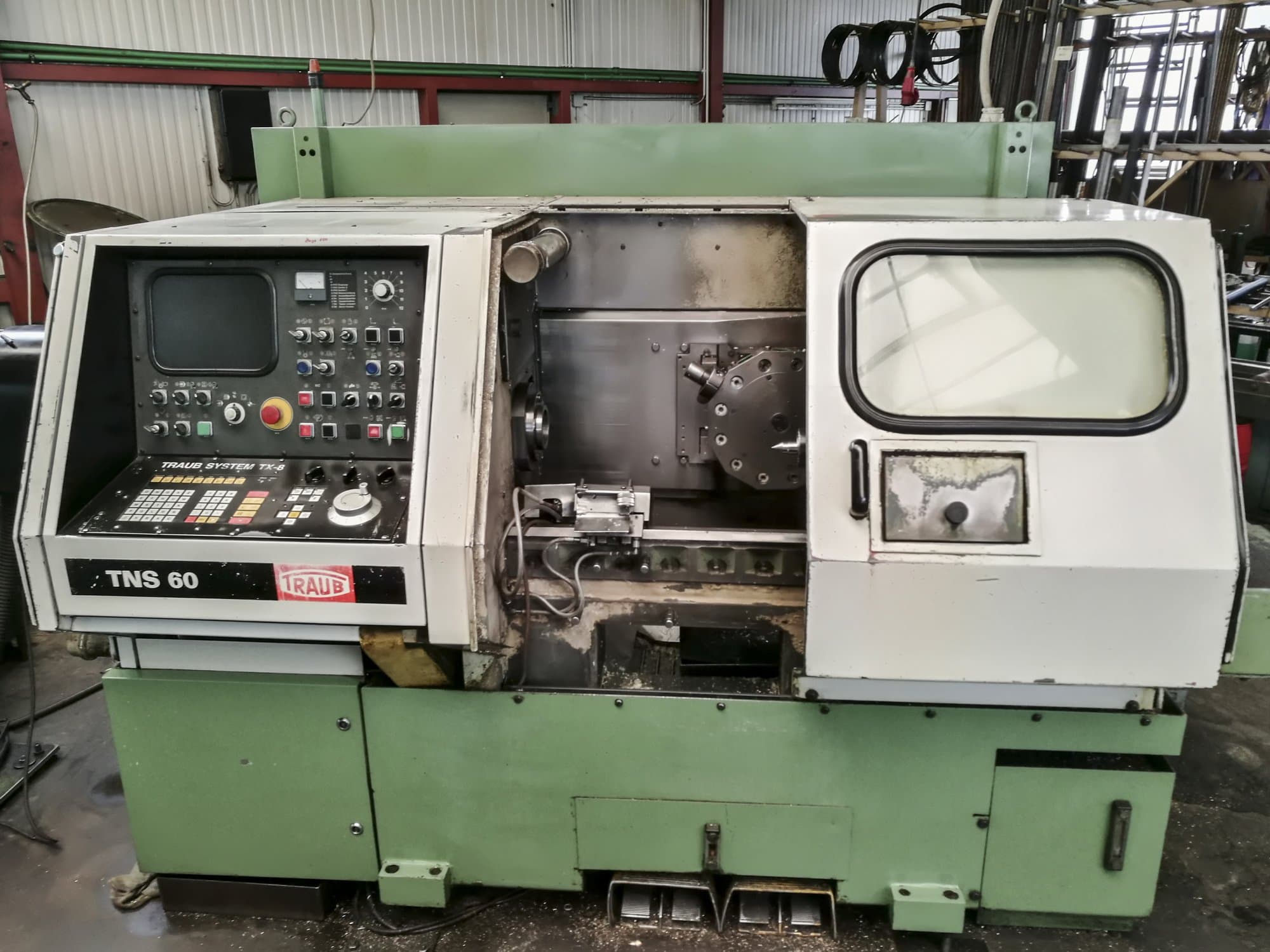 Mašīnas TRAUB TNS 60  pretskats