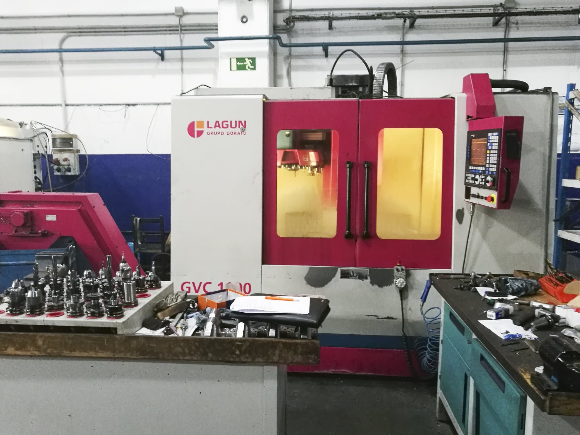 Mašīnas Lagun GVC 1000  pretskats