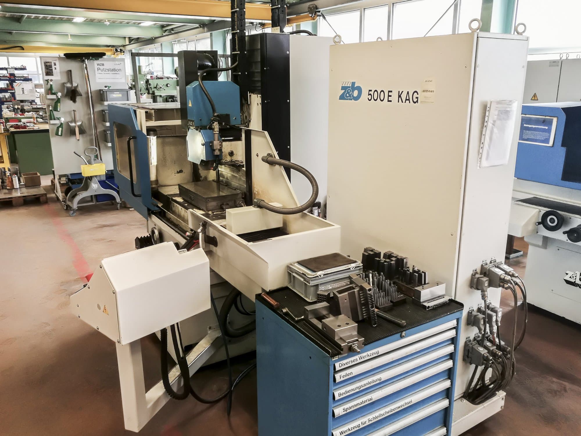 Mašīnas ZIERSCH & BALTRUSCH STARLINE 500E skats no labās puses