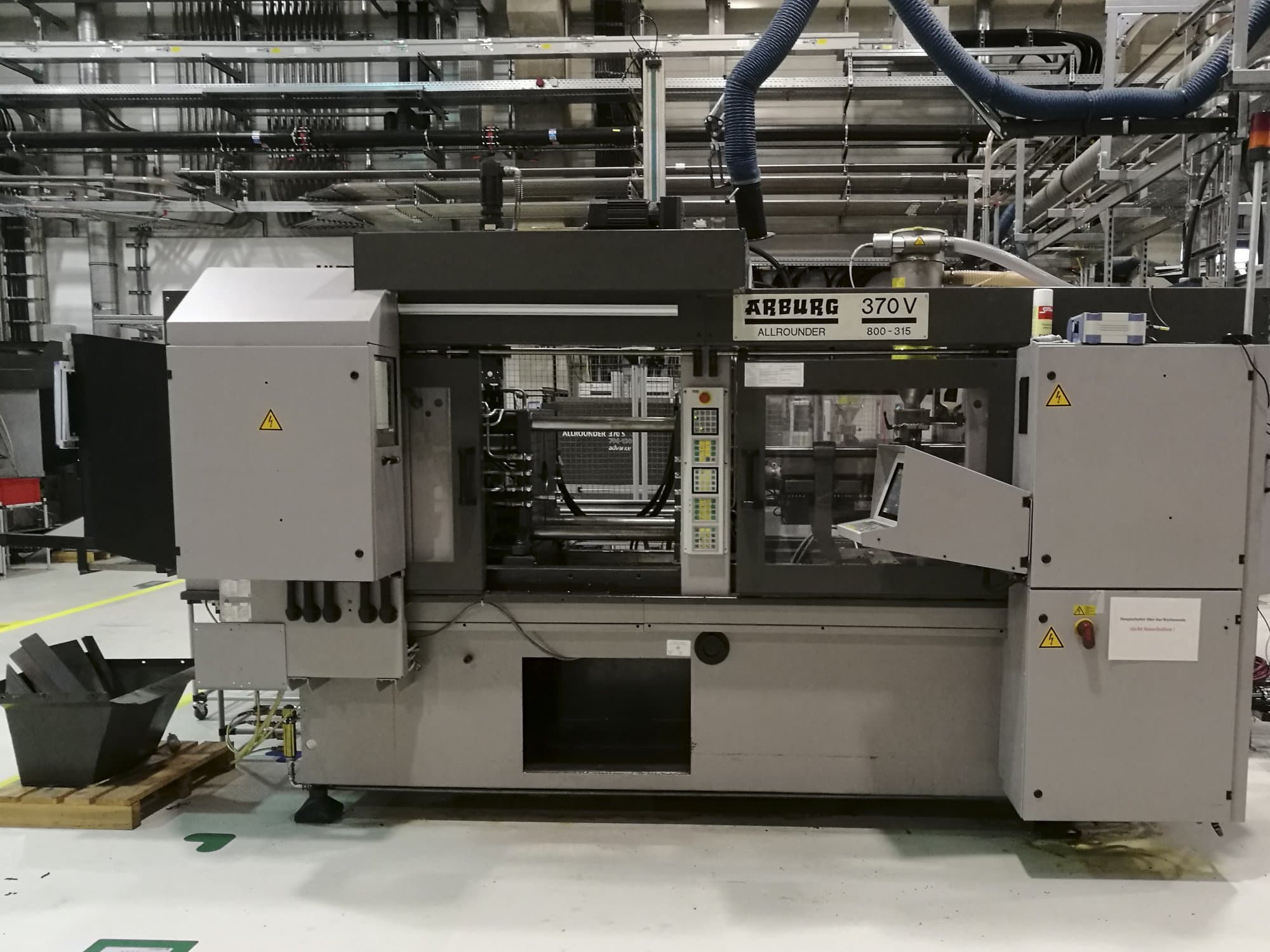 Mašīnas Arburg 370V 800-315 pretskats