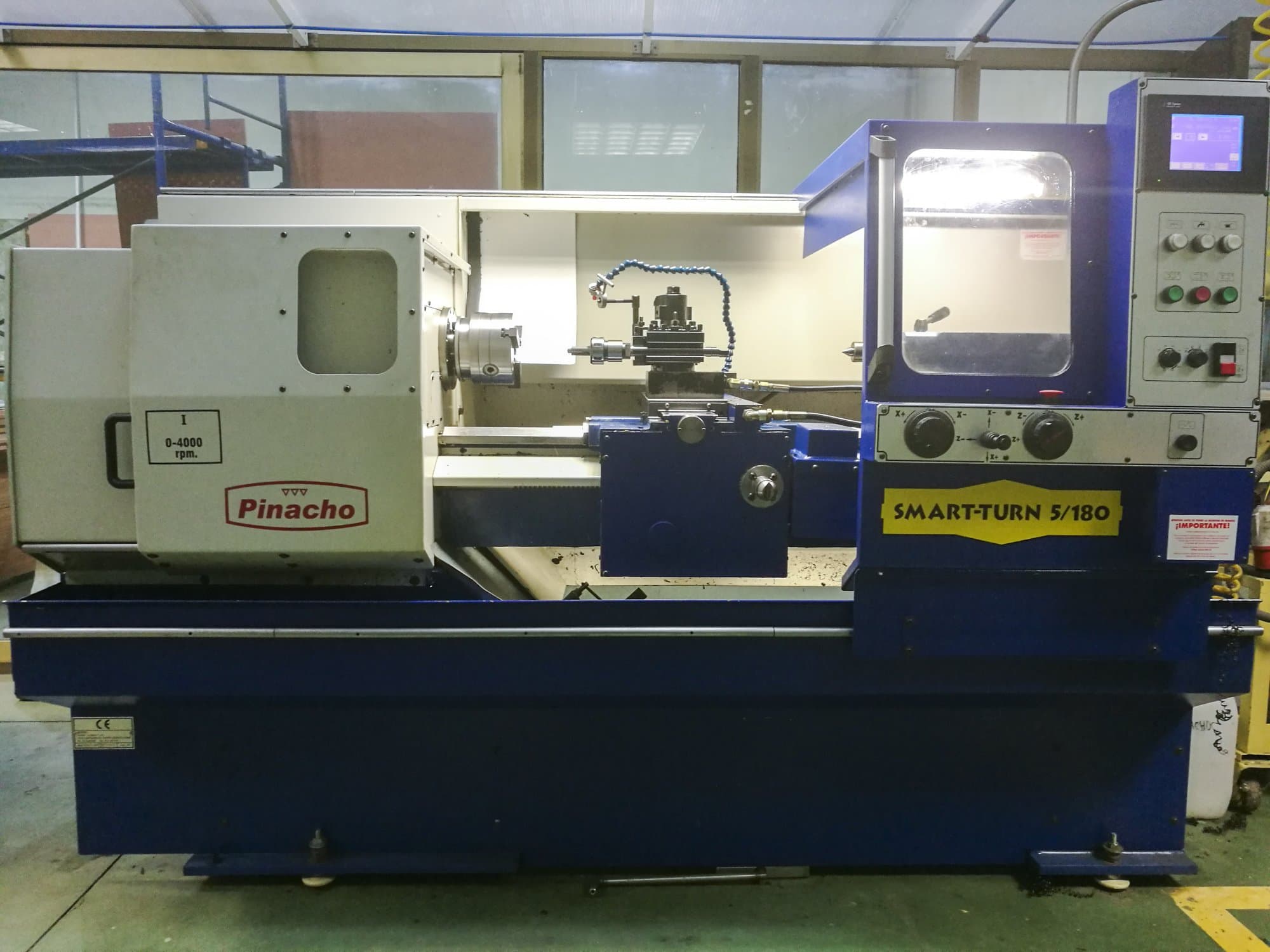 Mašīnas Pinacho Smart-Turn 5/180 pretskats