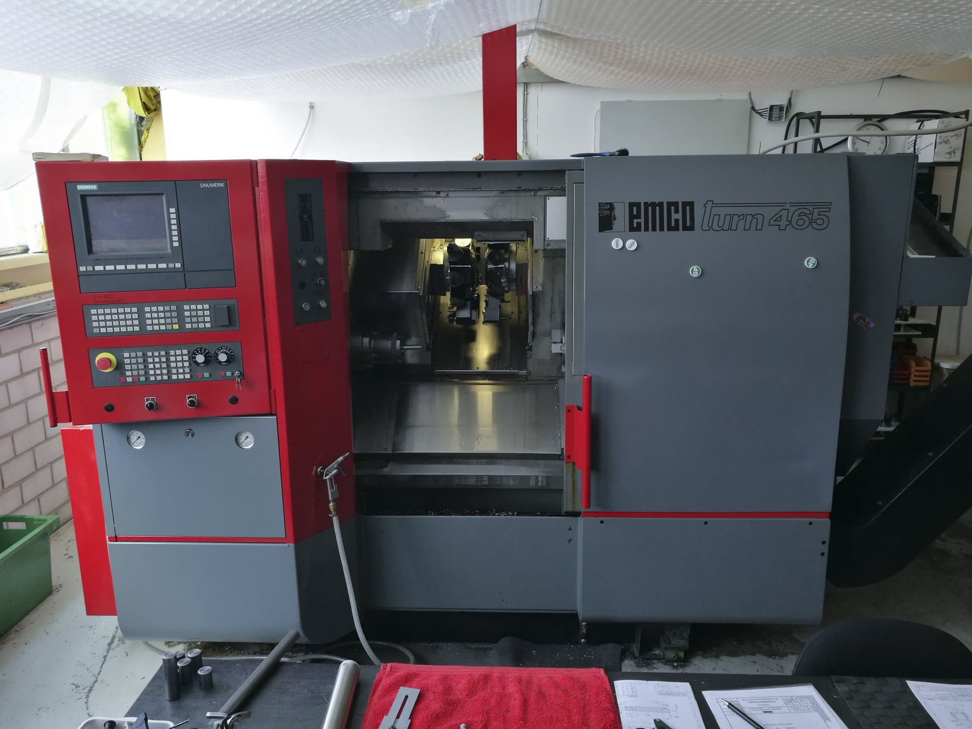 Mašīnas EMCO EMCOTURN 465 DS pretskats