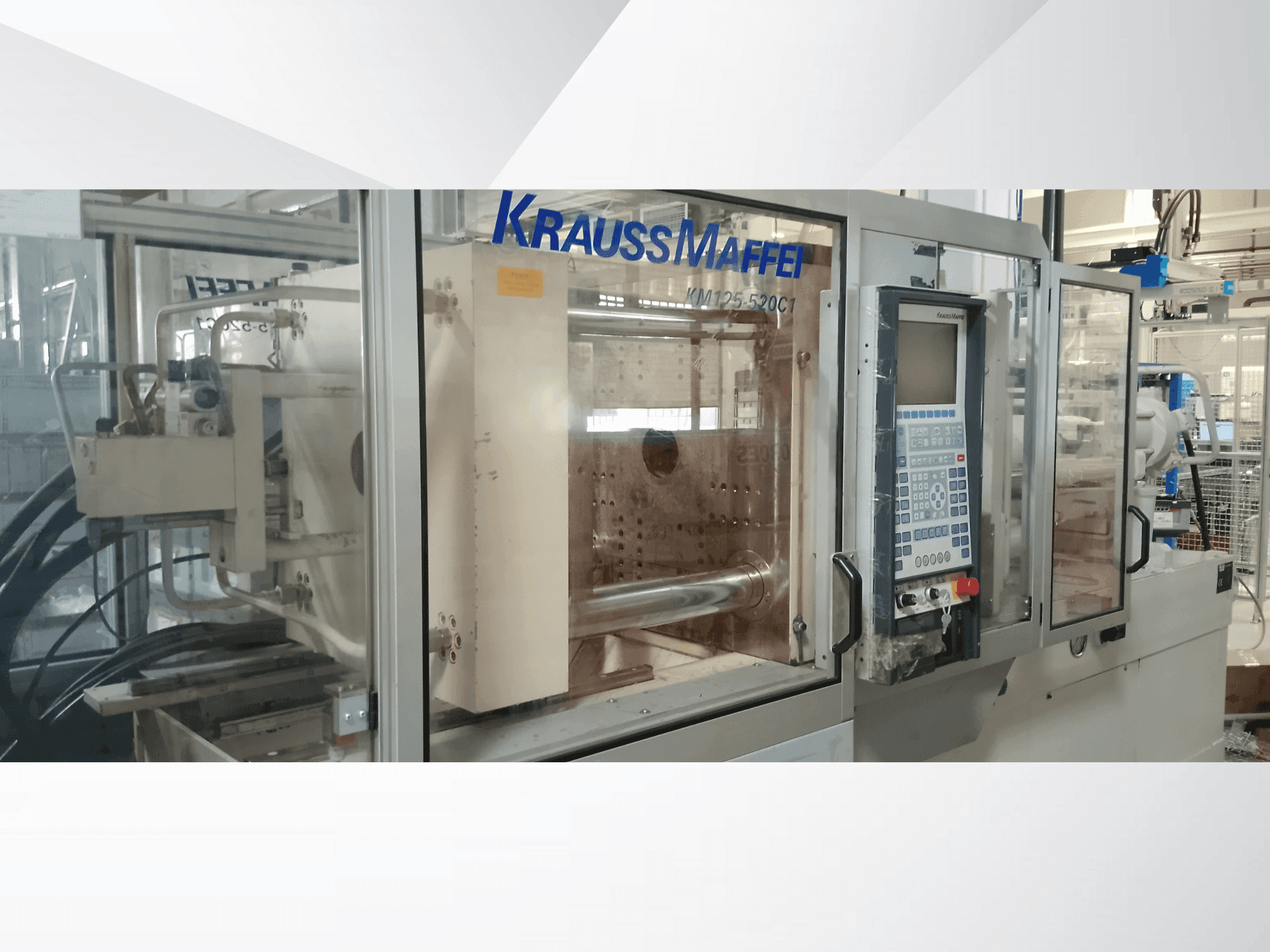 Mašīnas Krauss Maffei 125-520 C1 pretskats