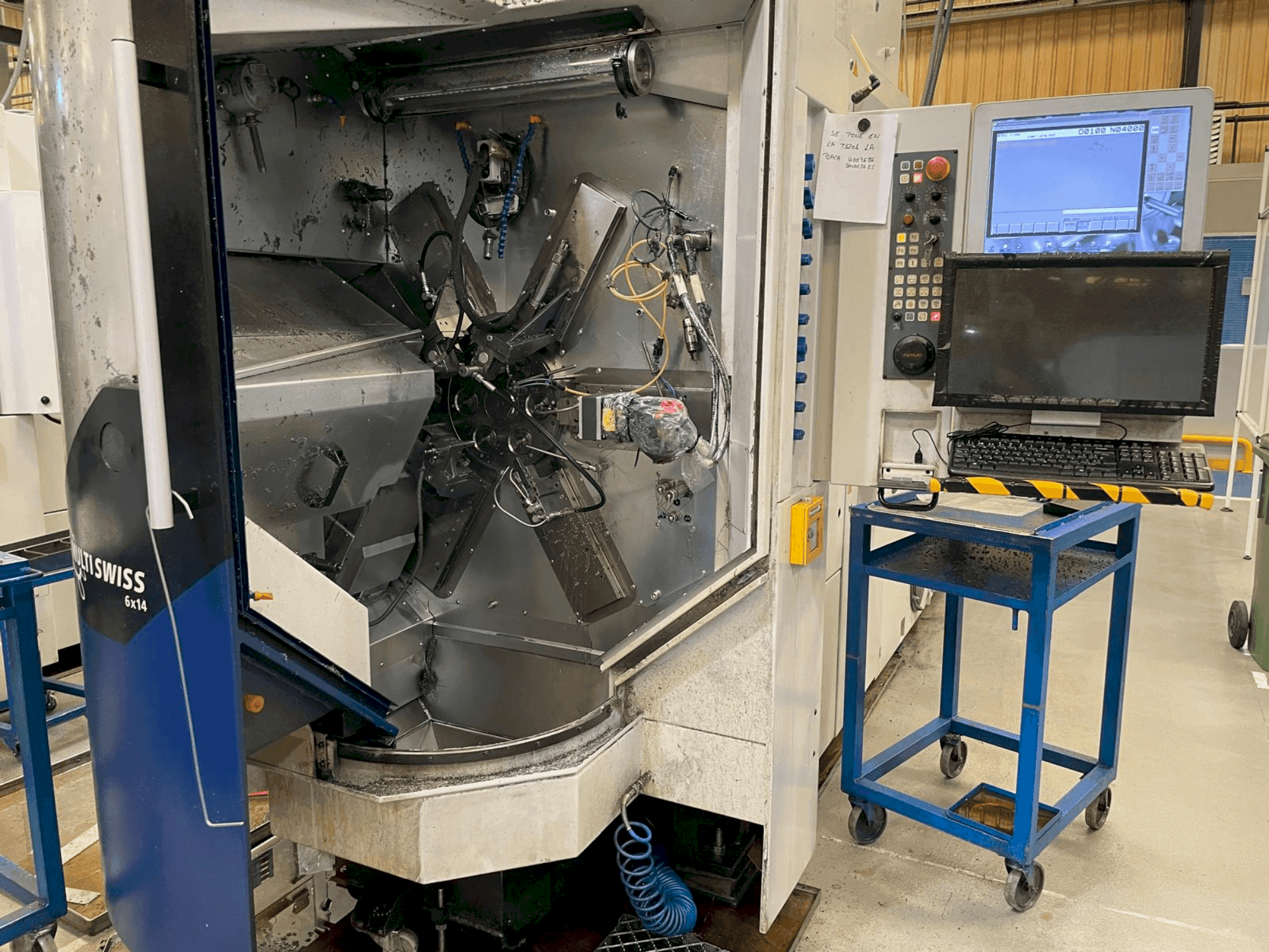 Mašīnas TORNOS MultiSwiss 6x14 pretskats