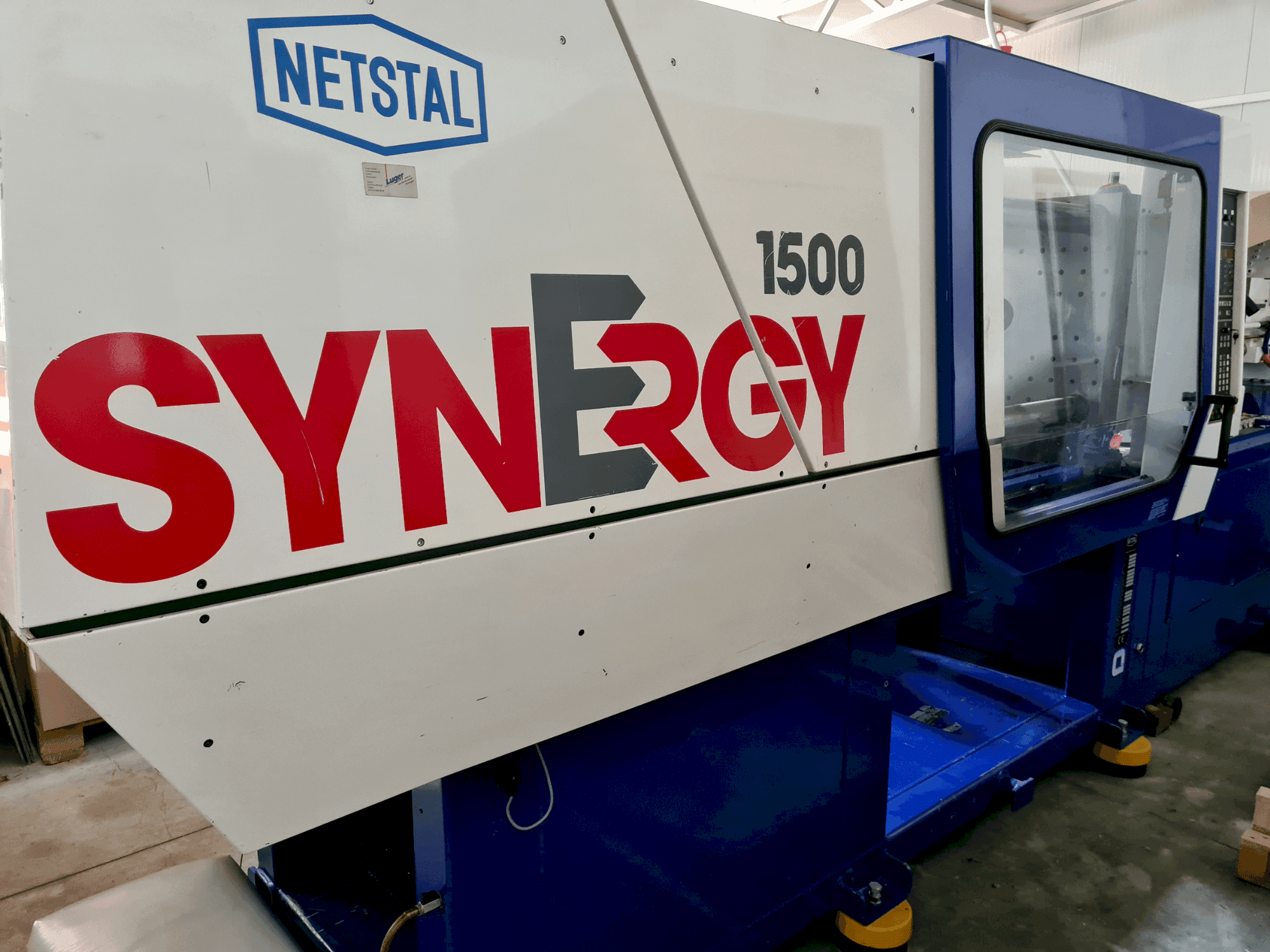 Mašīnas Netstal SYNERGY 1500-600 pretskats