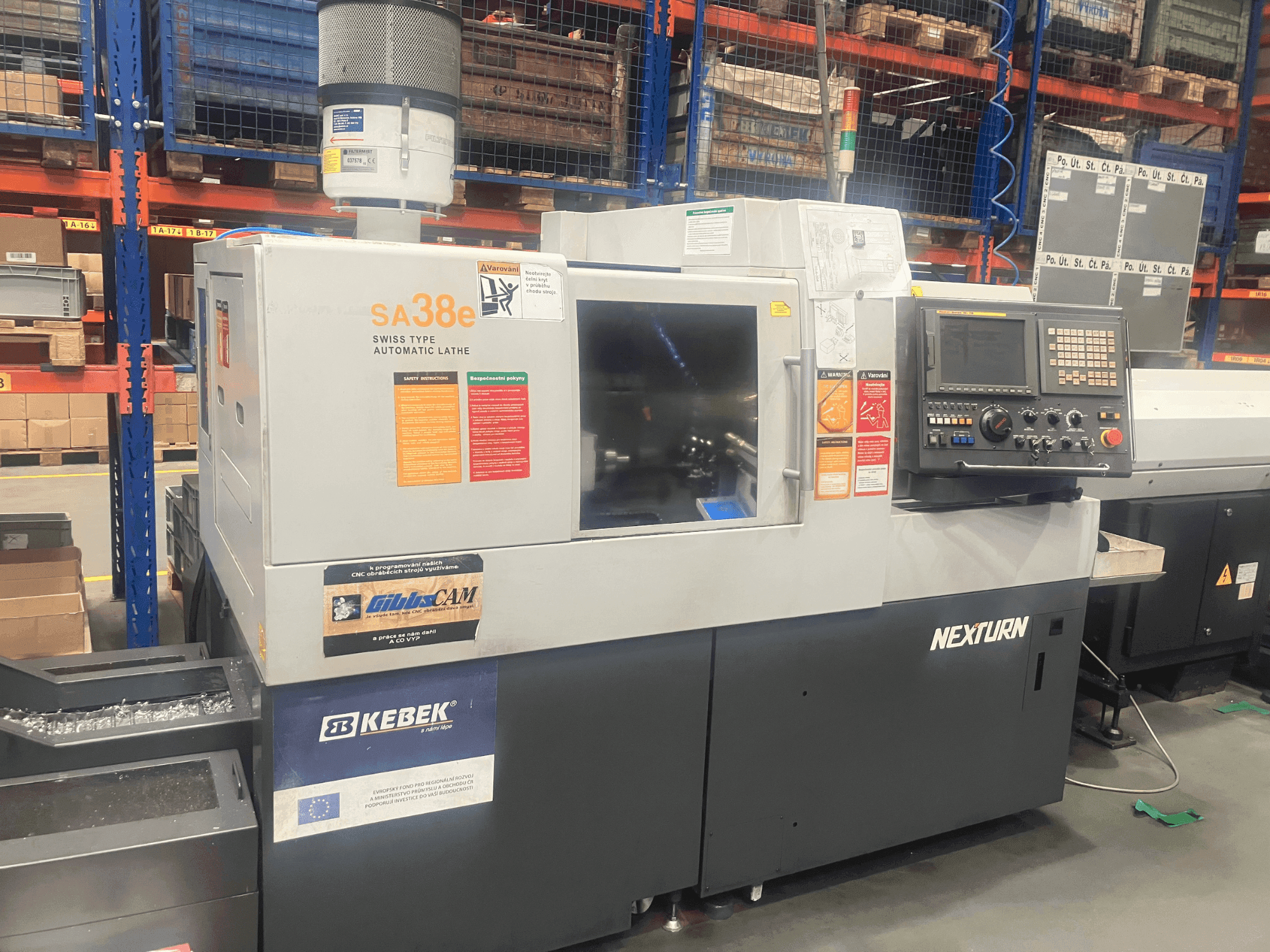 Mašīnas Nexturn SA-38e pretskats