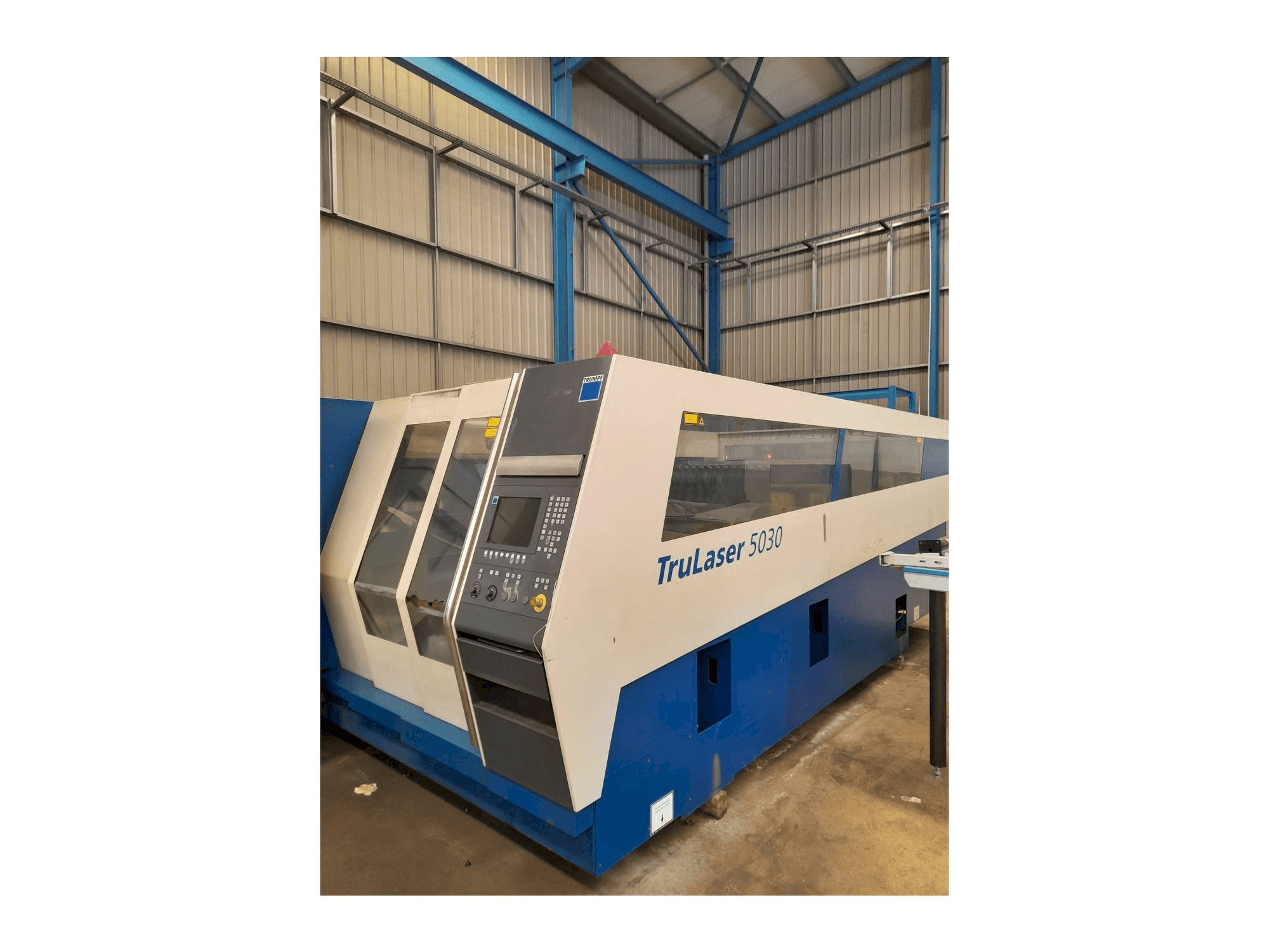 Mašīnas Trumpf Trulaser 5030 pretskats