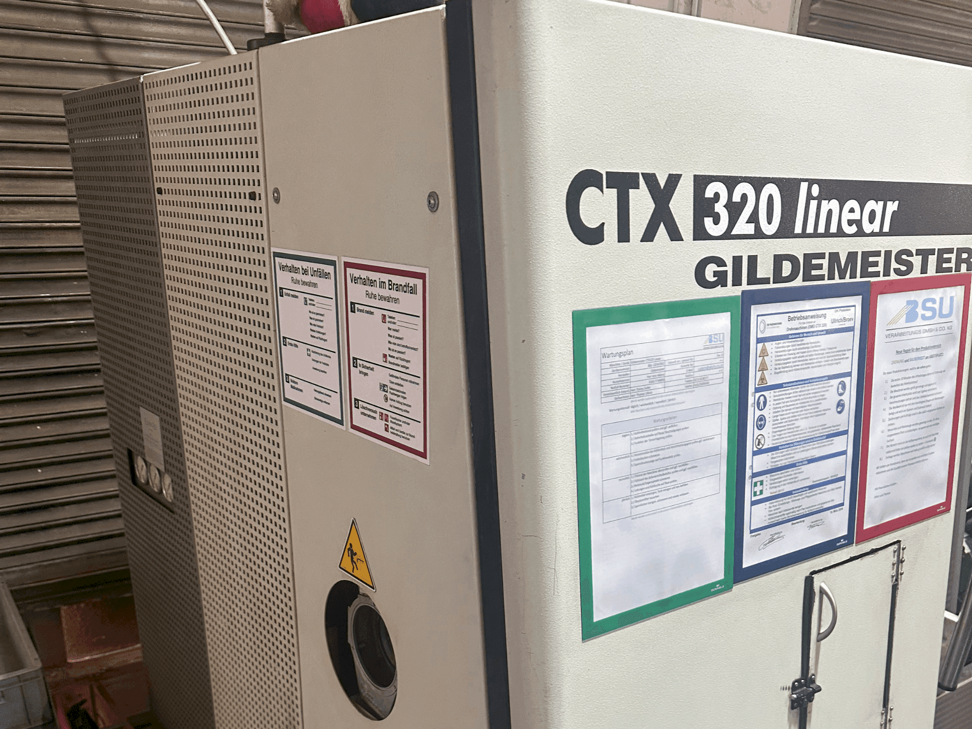 Mašīnas DMG CTX 320 Linear V5 pretskats