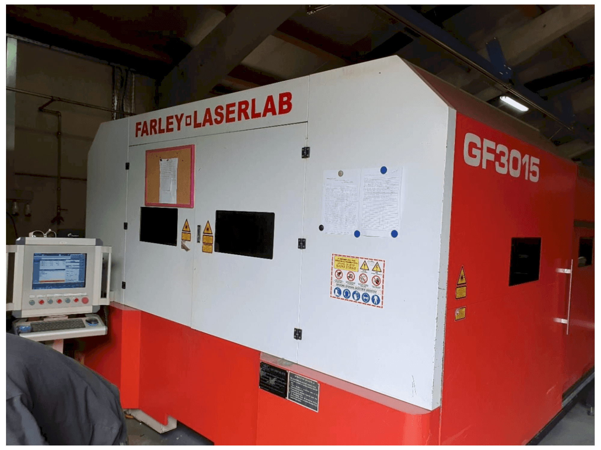 Mašīnas Farley Laserlab Ht Gf 3015 Fiber pretskats