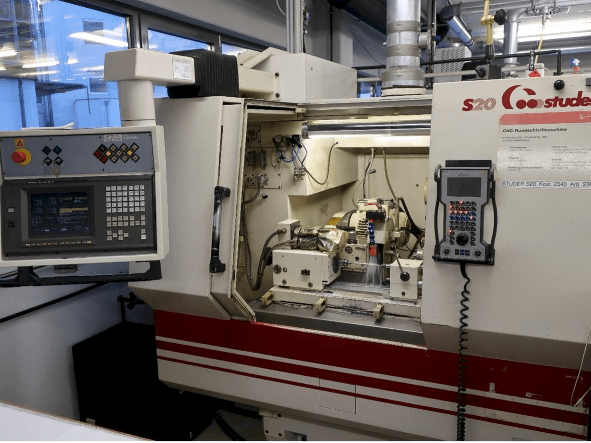 Mašīnas STUDER S20-CNC pretskats